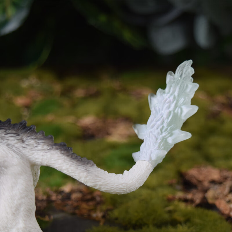 冰狮鹫70143 熔岩蝎 雪怪 仿真神话怪兽模型 玩具 白色 冰狮鹫70143