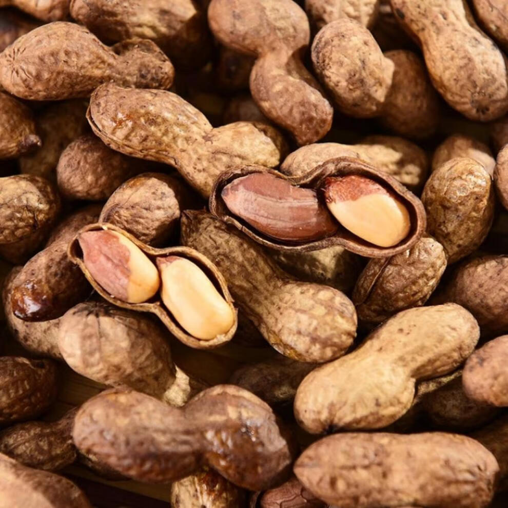 丑八怪核桃花生东北小花生怪嗑花生两袋