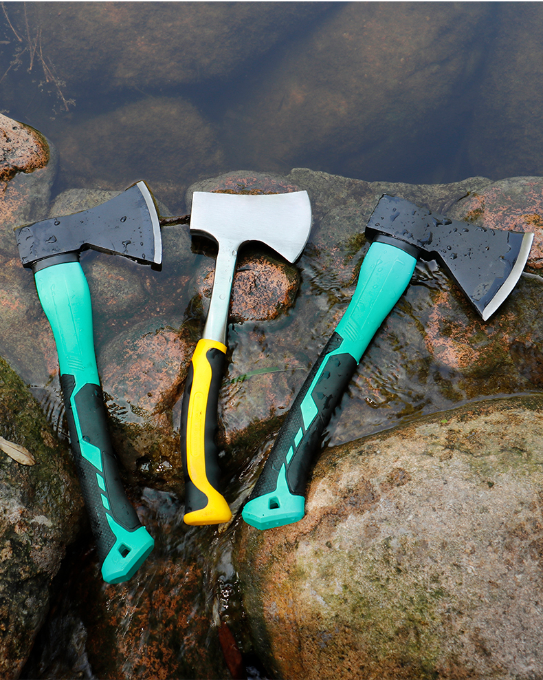 劈柴神器斧头 农村家用劈柴神器户外柴精钢一体小斧子刀斧木工工具 高