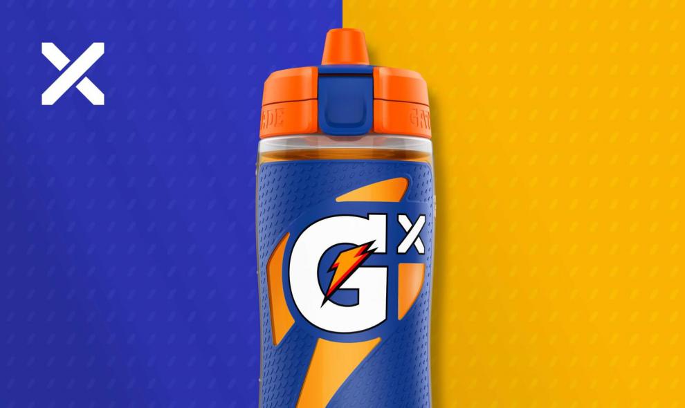 佳得乐水杯现货美国佳得乐gx运动健身骑行跑步篮球足球挤压式水壶水杯