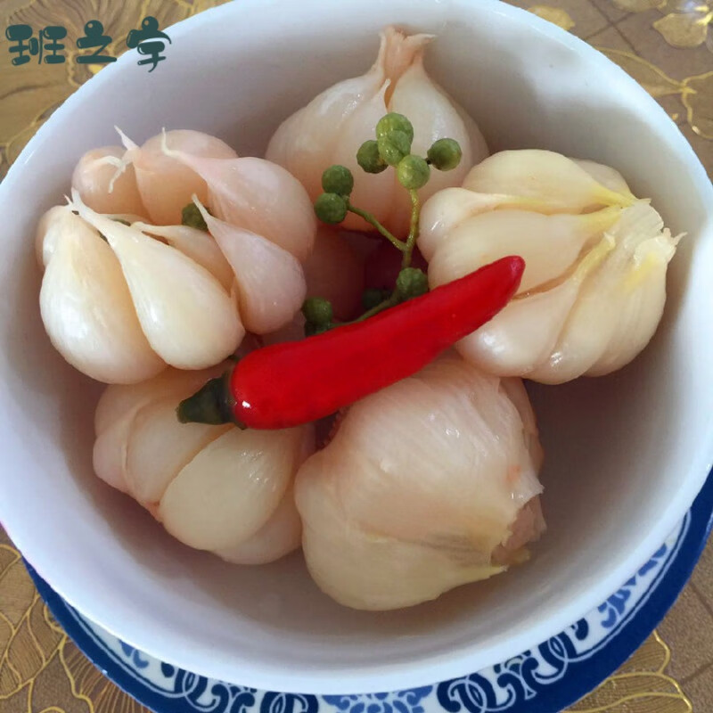 恩施巴东特产土家风味老坛泡菜酸菜泡蒜泡大蒜鲜蒜嫩蒜白皮蒜