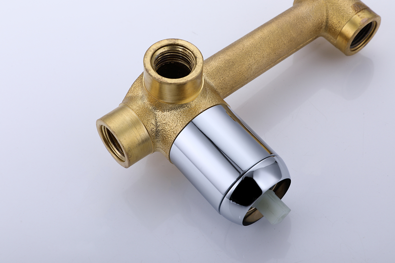 科勒卫浴家用全铜暗装入墙面盆水龙头预埋式墙出水冷热水嵌入式台盆