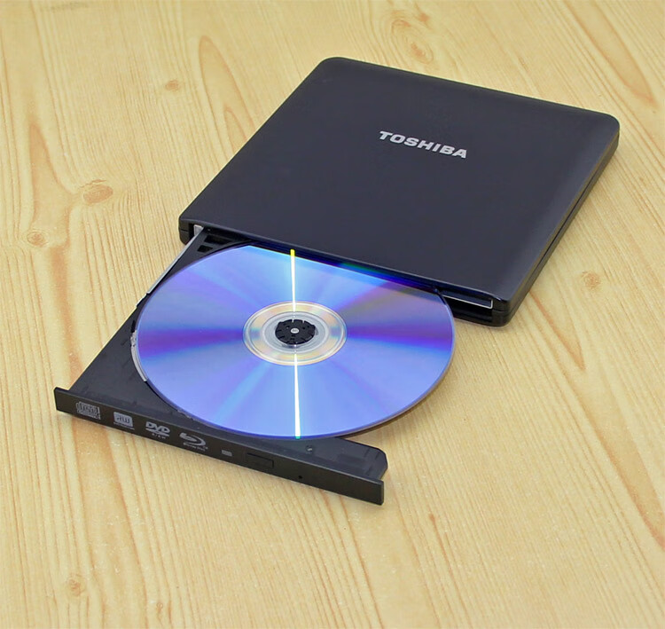 东芝外接蓝光光驱usb30移动外置dvd刻录驱动器播放机苹果mac通用