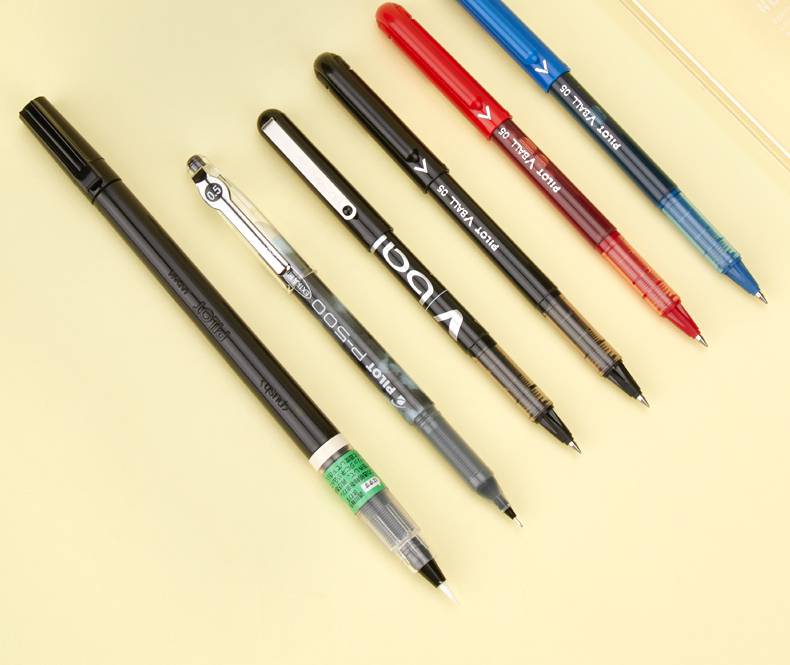 百乐(pilot)bl-lve10ef威宝直液式子弹头走珠笔0.