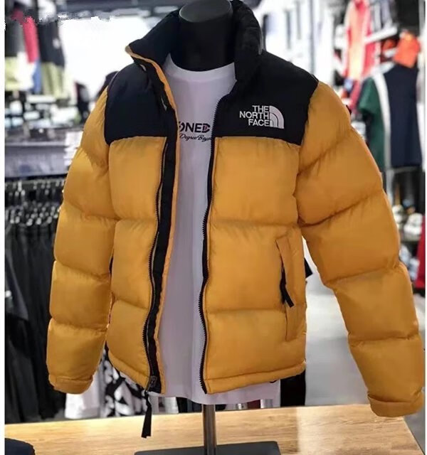 北面(the north face)羽绒服1996美版男女款情 橙色 xs()【图片 价格