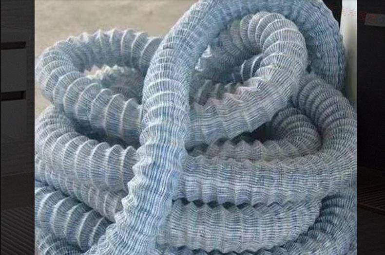 绿化水管100mm软式透水管盲管草坪绿化多口径地下渗水排水管弹簧加筋