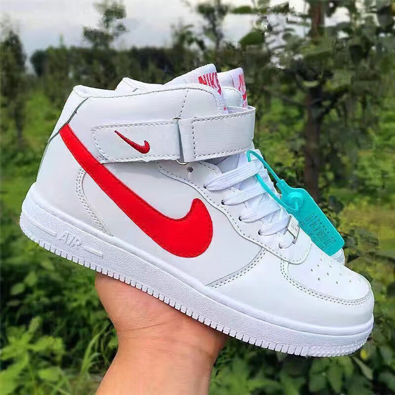 耐克空军一号ins超火低帮云雾蓝男女韩版ulzzang小白鞋学生百搭运动