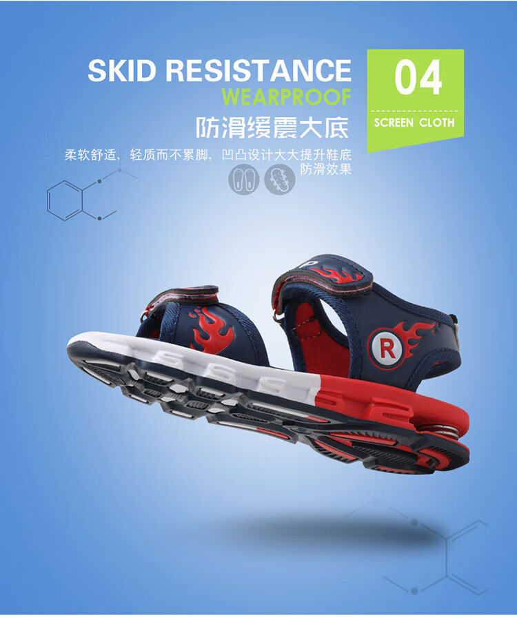 安踏品质【特价捡漏】abc永高人儿童凉鞋小孩子凉鞋男童凉鞋夏季弹簧