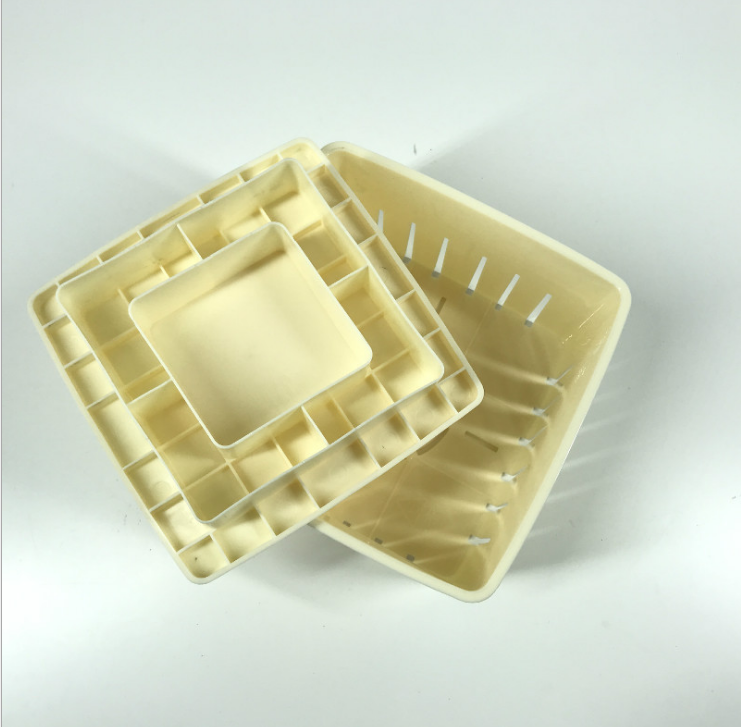 豆腐模具框自制做老嫩豆腐盒塑料豆腐框豆腐筐厨房小工具 小号豆腐框