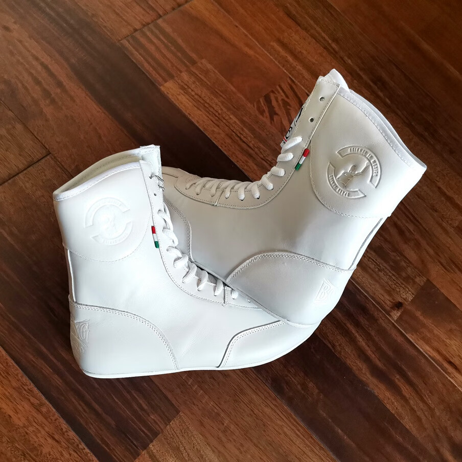 speed系列 比赛训练专用拳击鞋靴 白色 现货 37