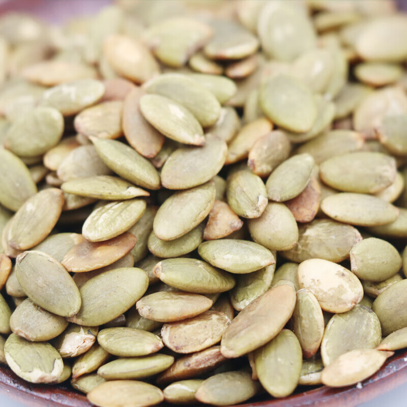 新货熟南瓜子仁原味无壳去皮白南瓜籽仁生瓜子零食小吃500g生南瓜子仁