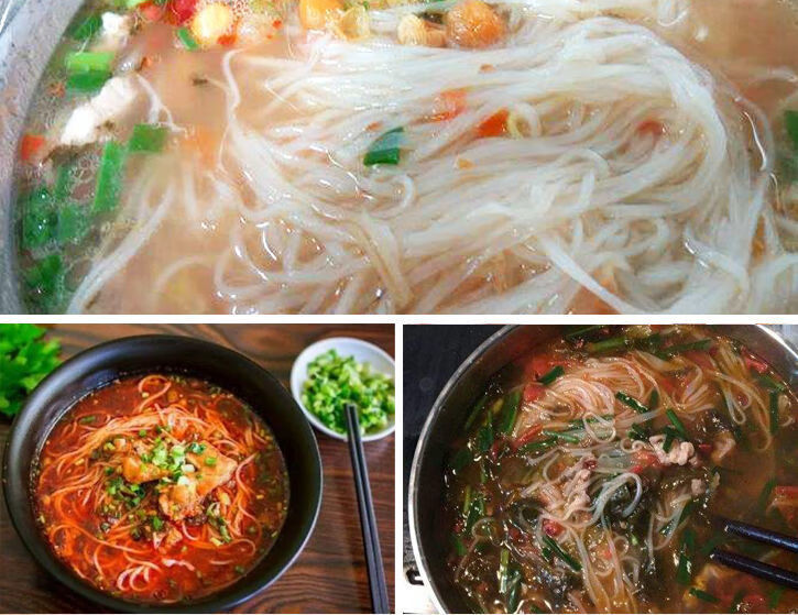 广西特产米粉罗城干切粉干粉河粉扁粉宽粉细粉扎粉石磨纯手工米线 干