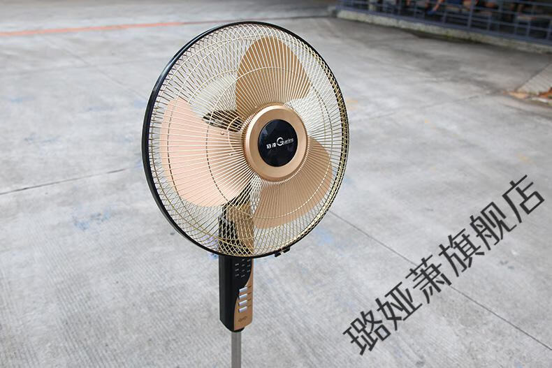 2022新款冠凌电风扇冠凌电风扇立式家用16寸18寸大风量铁叶遥控款纯铜