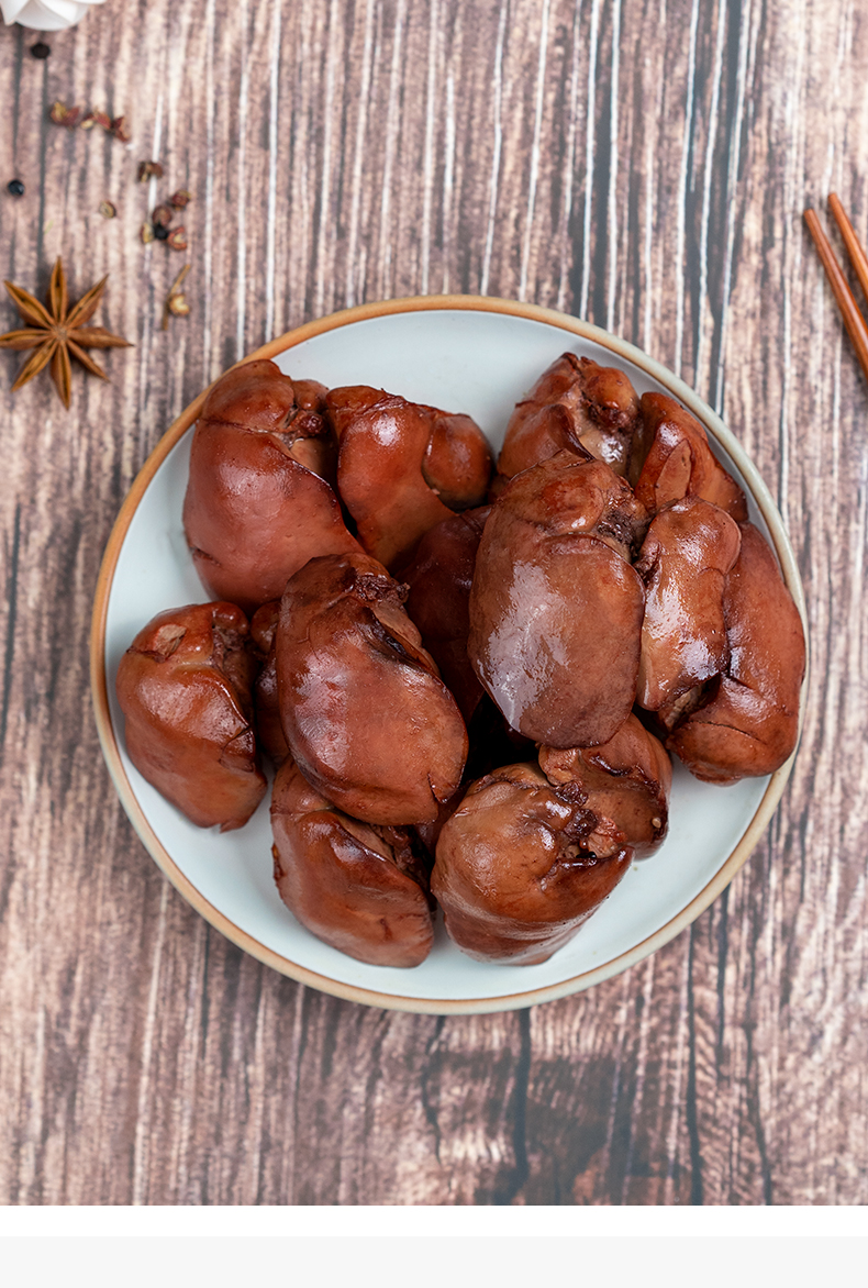 鸡肝袋装方便食用 卤味熟食乡巴佬零食小吃休闲食品网红整箱 酱卤鸡肝