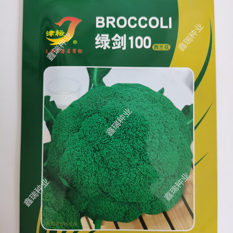 津耘绿剑西兰花种子中早熟株型紧凑颜色深绿绿剑100 80绿剑三四号