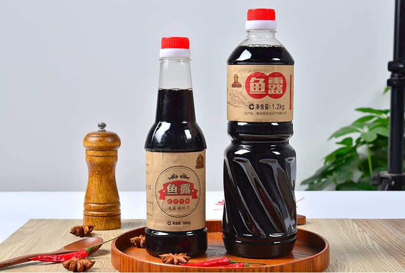 宝烨食品手工鱼露生抽酱油海鲜调料泡菜蒸鱼味露蘸料鱼露12kg瓶装1瓶