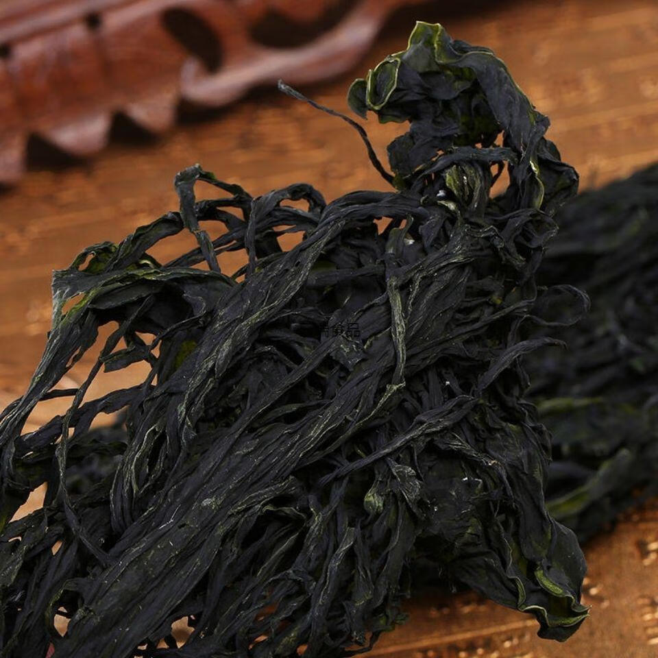 整条熟干裙带菜韩式干燥裙带火锅食材干货批发淡干无沙新货出口级整条