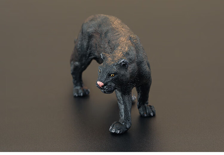 豹子模型实心儿童仿真野生动物玩具模型猫科豹子美洲认知礼品礼物2022