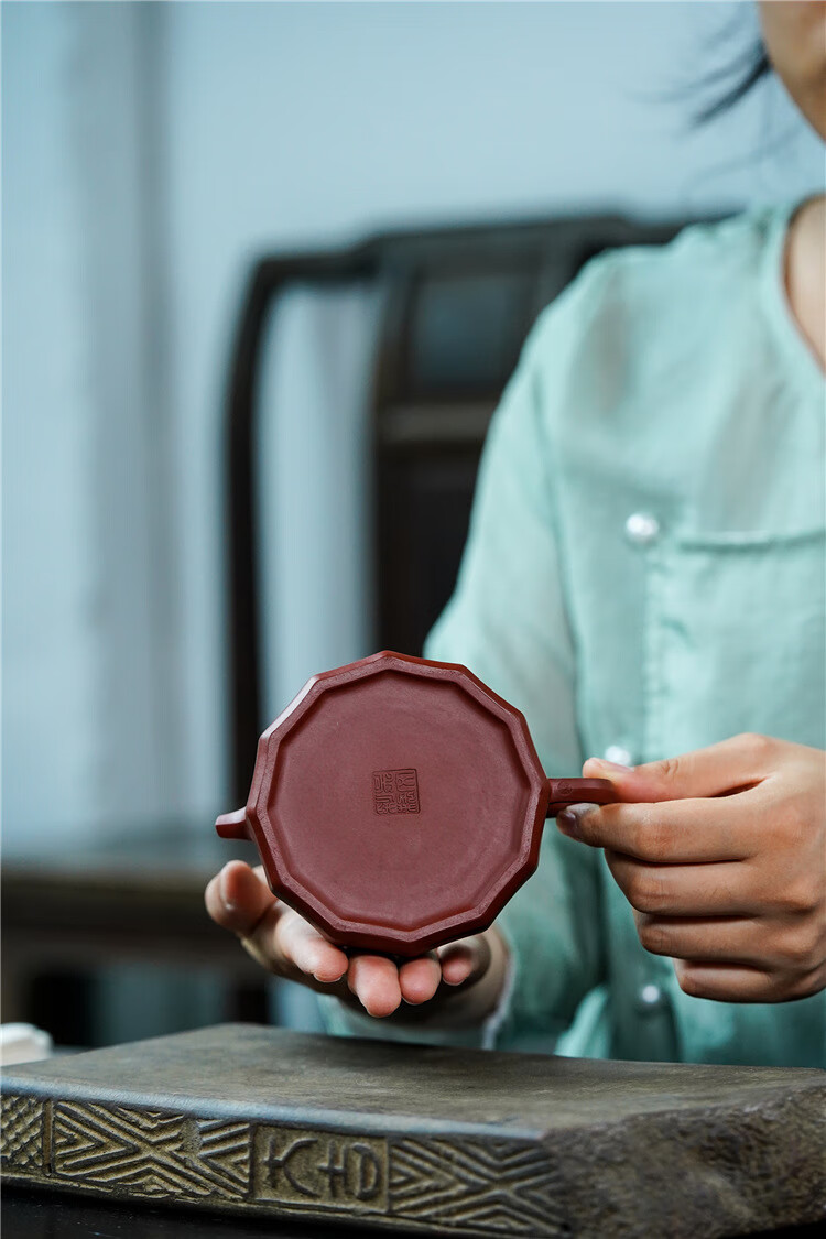 原矿大红袍名家吴文彩紫砂壶手工福临茶壶功夫茶具 大红袍【简介】福