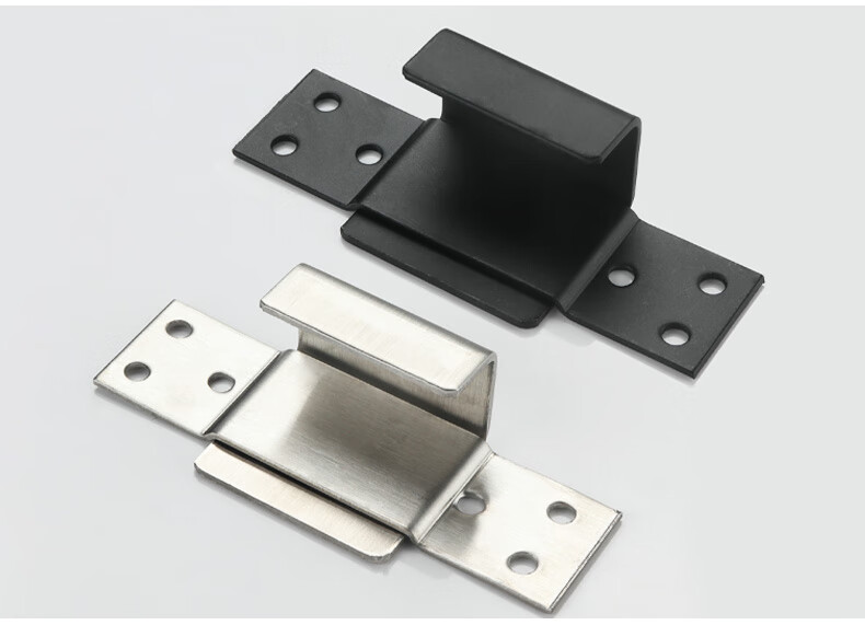 不锈钢瓷砖挂码固定卡扣厅墙壁面上u型干钩件陈列展示专用地板托斗昂