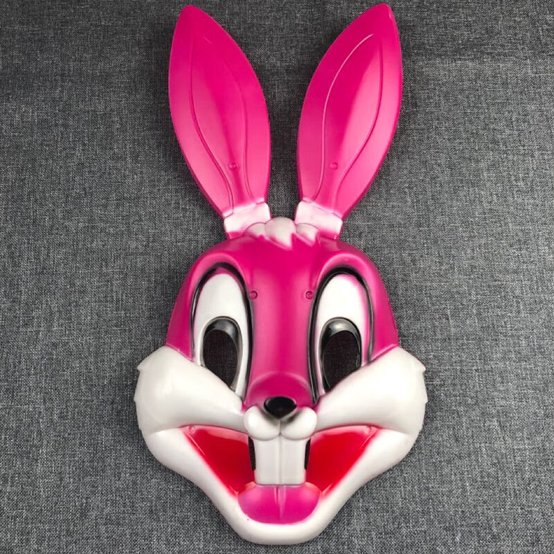 现货直发童万圣节全脸男女面具孩头套皮卡丘兔子化妆舞会夜市地摊批发