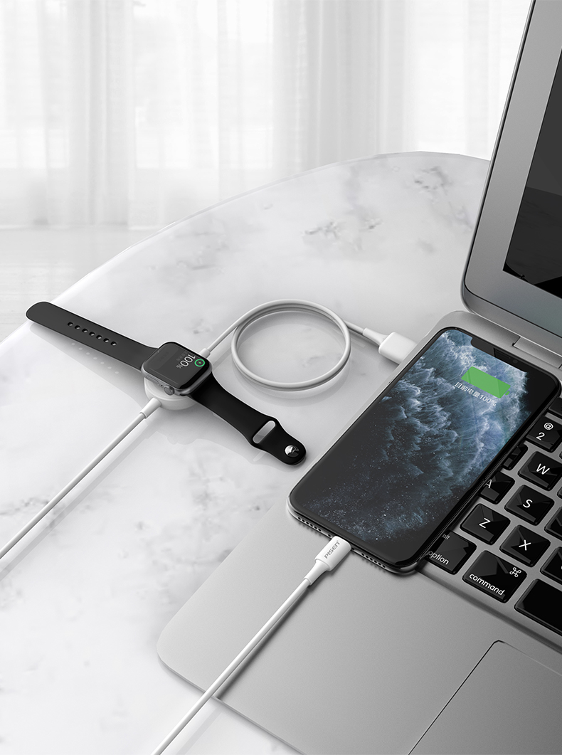 准新品胜适用苹果手表充电器手机手表二合一iwatch无线充电器apple