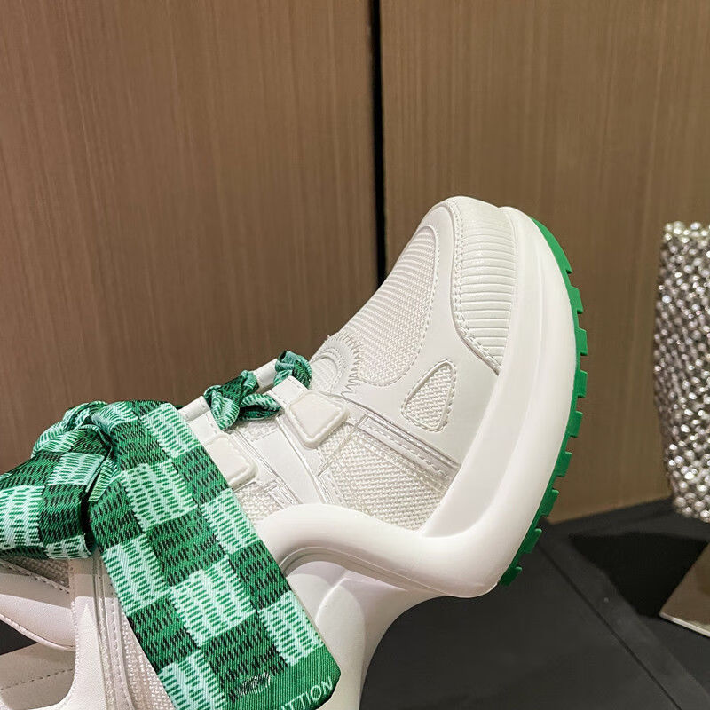 tillagello高端品牌奢侈品女鞋高档老爹鞋女内增高厚底春秋季新款时尚