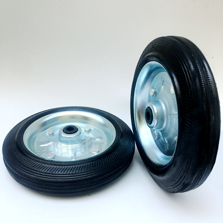 买菜车手拉车小推车拖车市布袋购物车轮铝合金爬楼梯买菜车轮子12厘米