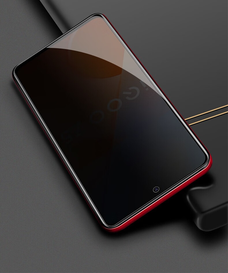 魅膜膜vivoiqooz5防窥钢化膜iqooz5x手机膜抗蓝光高清水凝全屏磨砂