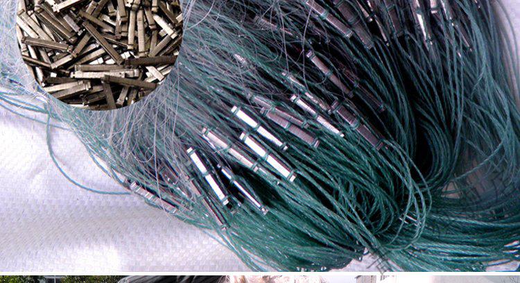 渔网尼龙网线丝网三层网手工加粗鱼网大鱼捕渔网尼龙挂鱼网沾鱼网渔网