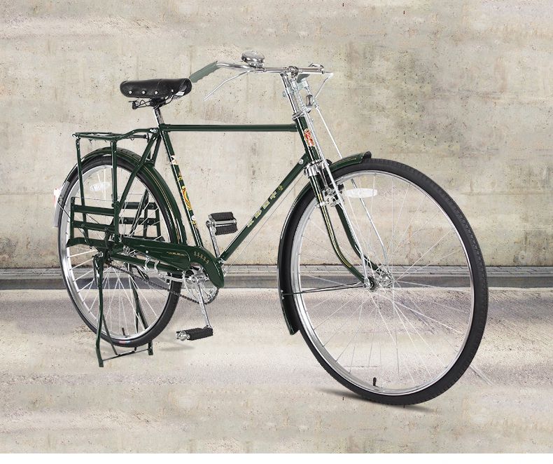 四世生花 二八大杠自行车城市自行车28大杠官方怀旧老款经典旗舰老式