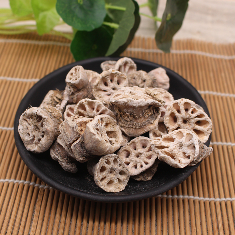 中药材藕节无硫500g光藕节芦根水藕节疤老藕节磨藕节粉小孩流鼻血500