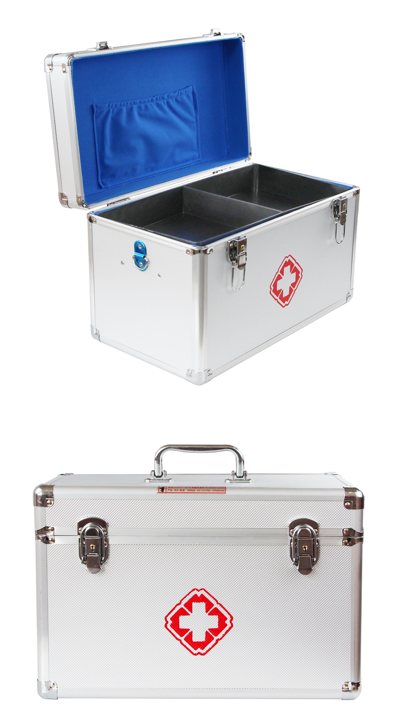 傲剑医药箱急救箱出诊箱包18寸20寸铝合金药箱家用整理收纳箱9寸出诊
