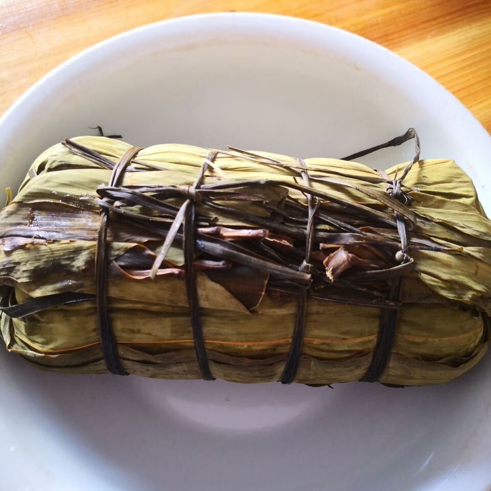 1000克大粽子枕头粑粑永州宁远特产稻草灰纯糯米原味粽子真空包装1000