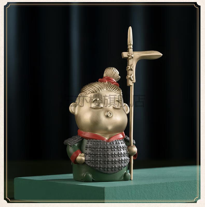 秦俑天团 铜盲盒摆件《秦俑天团》 兵马俑摆件不支持退货退款 盲盒