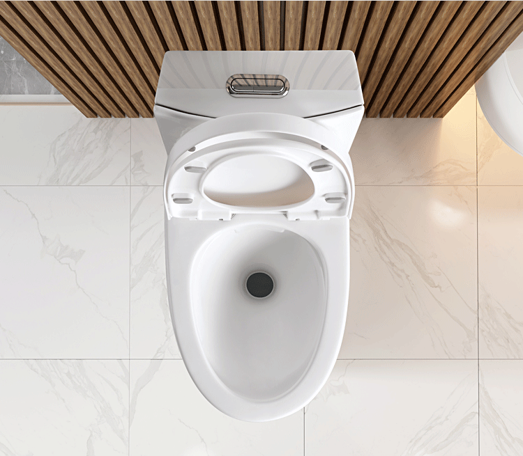 简约妮卡(jianyuenika) 日本家用翻板马桶陶瓷直冲式移位翻斗抽水直排