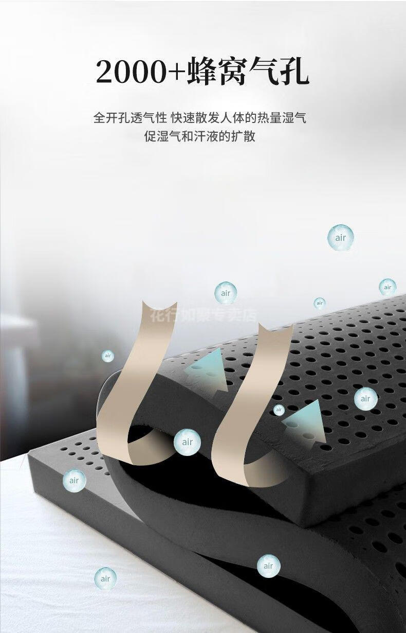 石墨烯乳胶床垫三重防螨宿舍单双人弹簧床垫泰国进口石墨烯乳胶床垫薄