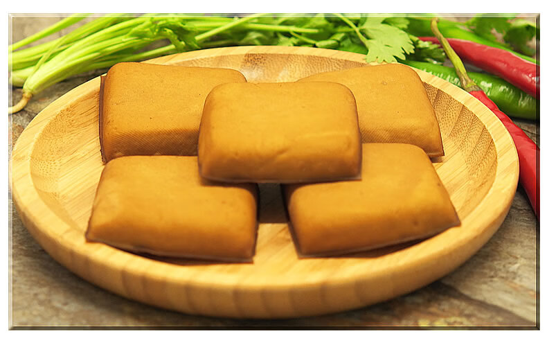攸县香干238g4包软嫩湖南特产豆腐干素肉黄豆制品炒菜即食湘菜馆