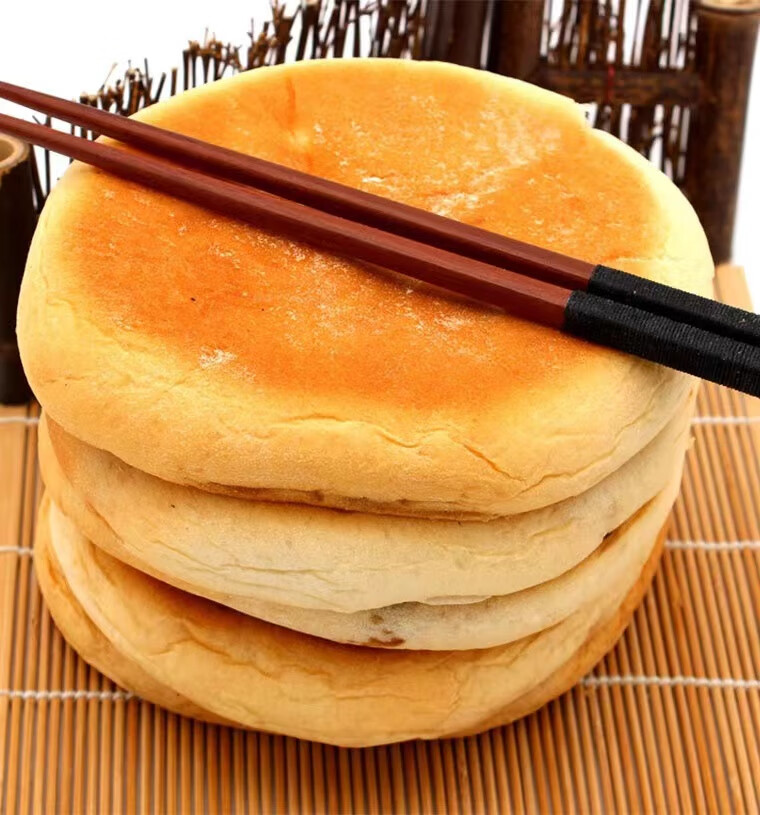 整箱10张老式大火勺东北特产发面饼白糖馅面包手工传统糕点火烧 大火