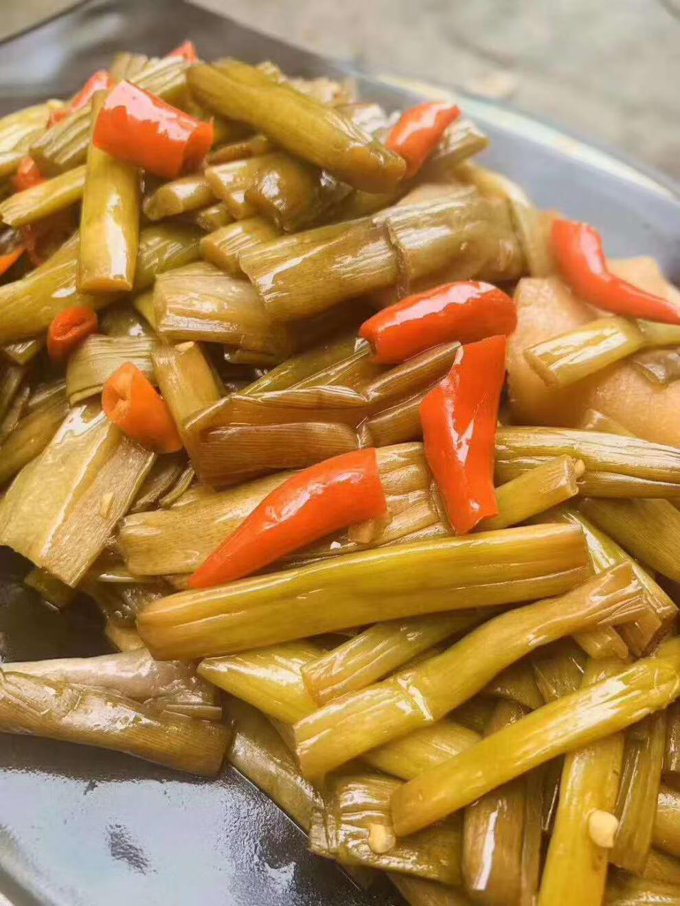 广西横县酸芋苗500克袋农家自制芋禾下饭菜饭扫光泡菜横县酸芋苗3斤加