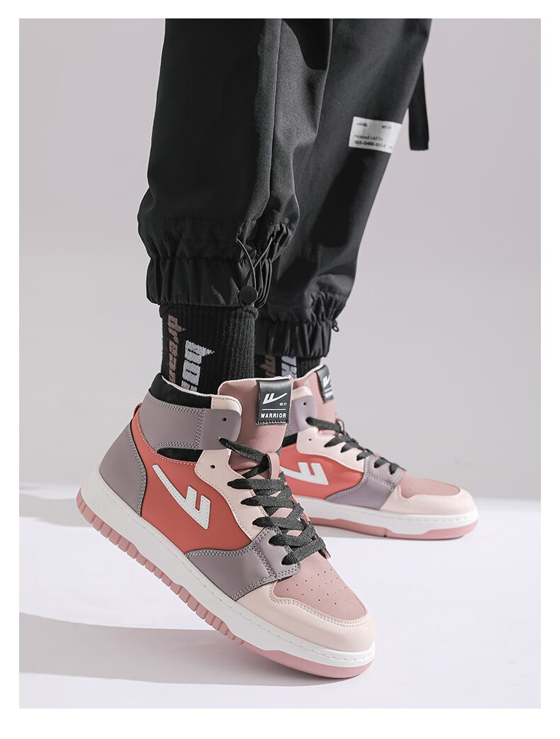 回力鞋类回力男鞋高帮aj板鞋休闲鞋男女士新品秋冬季情侣皮面经典空军