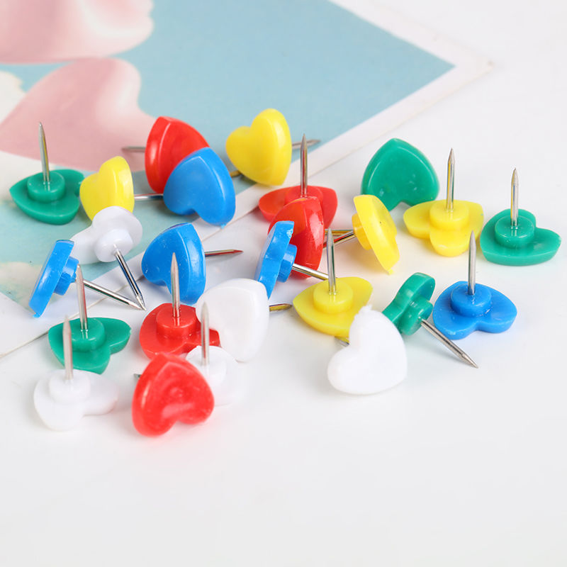 致仕(zisiz) 档案(st)彩色按钉 海报告示软木钉 大头钉美术diy工字钉