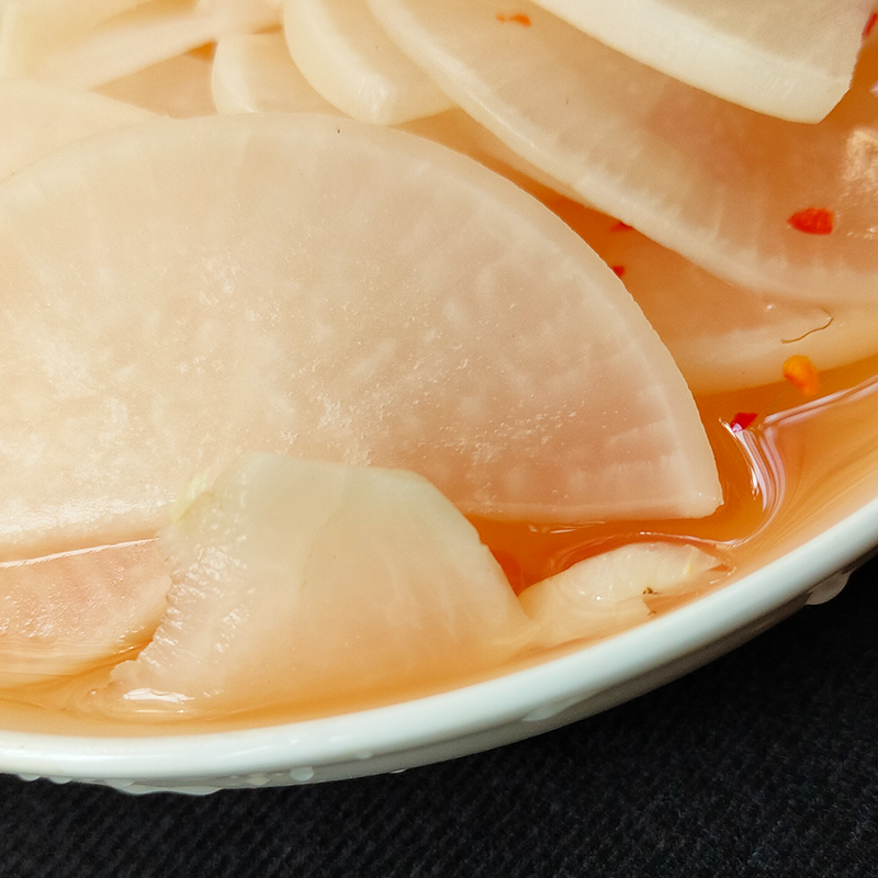 酸辣萝卜片广西特产爽口小吃腌制白萝卜酸料农家自制泡菜酸嘢 【瓶装