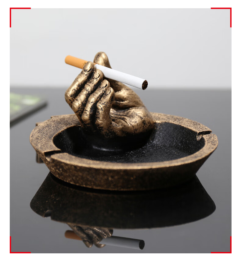 工厂直营石像人烟灰缸恶搞礼物男创意个性潮流趣味客厅ins风烟缸摆件