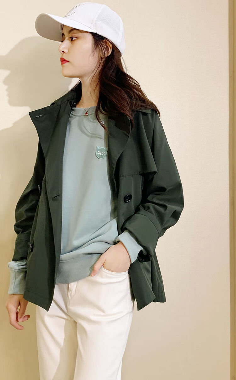 高品质秋季卫衣女2021秋冬加绒加厚新款减龄插肩宽松套头低领女卫衣