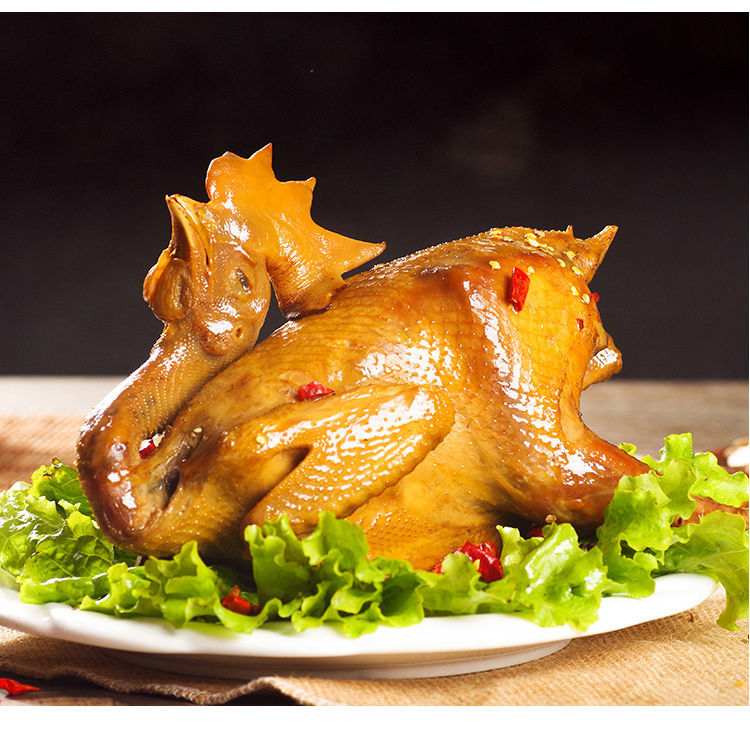 山东菏泽曹县一环特产麻椒鸡正宗整只熟食老母鸡真空包装开袋即食