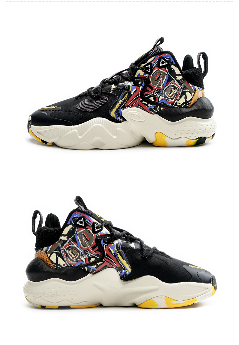 安踏霸道威锋运动鞋官方2021秋冬季新款潮流厚底休闲鞋