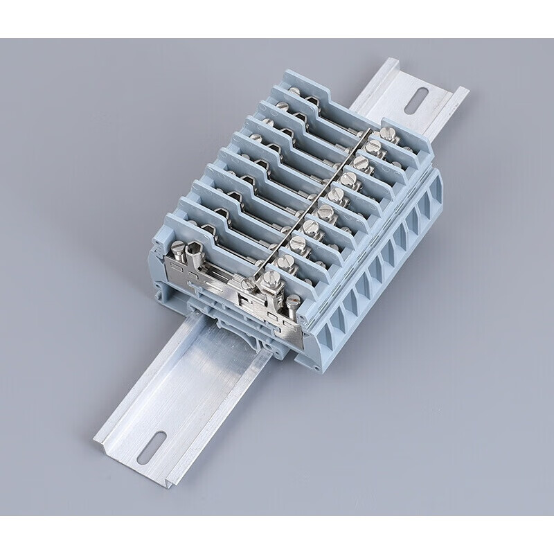 纯铜urtks电流接线端子连接片中心连接条fbi10urtks短接片