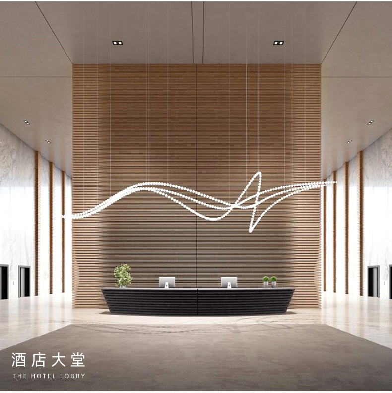 loihi后现代丹麦设计师款吧台服装店咖啡厅展厅样板间客厅珍珠项链