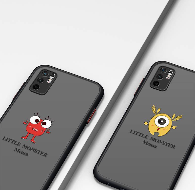 小怪兽红米note10手机壳红米note10pro保护套小米redminote10磨砂肤感